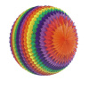 3 x PAPSTAR Wabenball mit Streifen Ø 50 cm "Rainbow" Party, Kugel, Ball schwer entflammbar