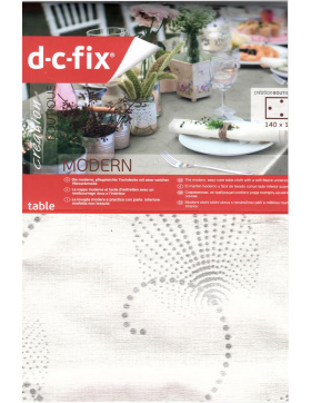 d-c-fix Création Boutique Modern Tischdecke 140 x 180 cm