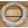 10 x Strohrömer ohne Vlies, 25 cm Strohkranz, Strohring, Türkranz, Adventskranz basteln