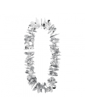 2x Hawaii Kette silber Party, Accessoire,...