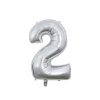 Foilballoon 26" No. 2 silver