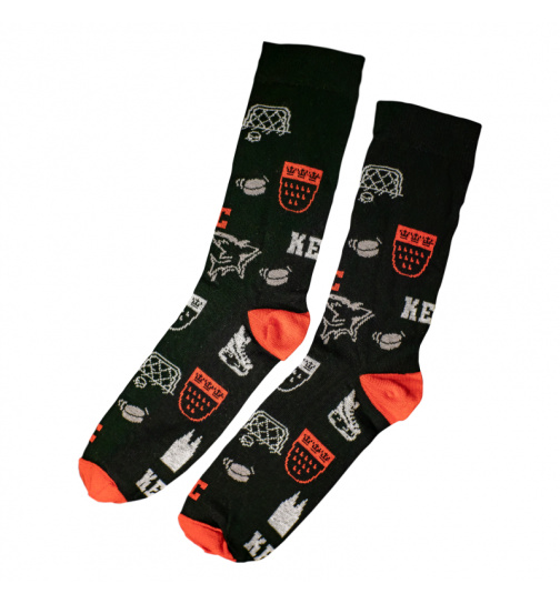 Kölner Haie Socken „KÖLLE“ Gr.41–46 Kölle Socken, Köln Fanartikel, Kölsche Socken