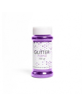 Glitter Purple 100 g  Feiner Deko Glitter für...