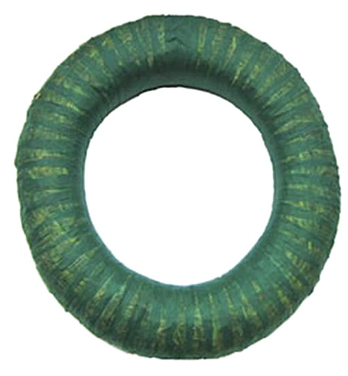 10 x Strohrömer mit Vlies, 30 cm Strohkranz, Strohring, Türkranz, Adventskranz basteln