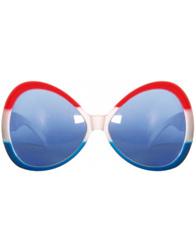 Rot-Weiß-Blaue Brille