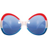 Rot-Weiß-Blaue Brille