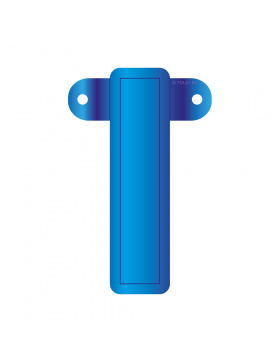 Banner-Girlande Buchstabe I Blau