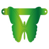 Banner-Girlande Schmetterling Hellgrün