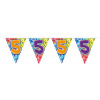 5. Geburtstag Mini-Wimpelkette Bunt - 3 Meter