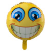 Folienballon lachender Emoticon - 45 cm