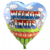Willkommen zu Hause Ballon - 74 cm