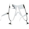 Brille Champagnerglas / Sektglas Silber