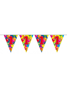 1. Geburtstag Girlande mit Ballons - 10 Meter