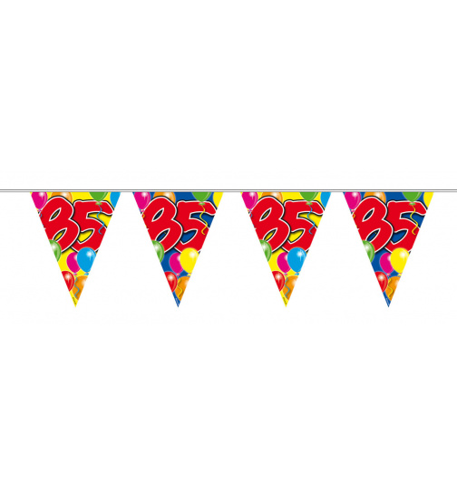 85. Geburtstag Girlande mit Ballons - 10 Meter