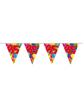 85. Geburtstag Girlande mit Ballons - 10 Meter