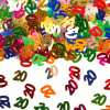 Streudeko / Tischkonfetti Ziffer / Zahl 20