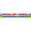 Willkommen zu Hause Folienbanner - 5 Meter