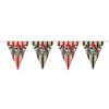 Roter Pirat Wimpelkette - 6 Meter