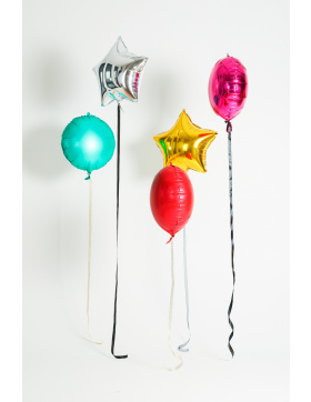 5x Folienballon Rund Matt Grün45 cm (18inch)  Party Deko Geburtstag
