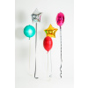 5x Folienballon Rund Matt Grün45 cm (18inch)  Party Deko Geburtstag