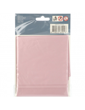 5x Folienballon Rund Pastell Rosa 45cm Matt 18 inch Heliumballons Party Deko Set