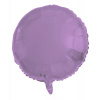 5 x Folienballon Rund Matt Purple 45cm 18" Heliumballon Party Deko Folat