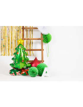 5x Folienballon Stern Matt Rot 45cm 18inch Heliumballons Party Deko