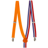Hosenträger Rot-Weiß-Blau Orange