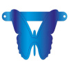 Banner-Girlande Schmetterling Blau