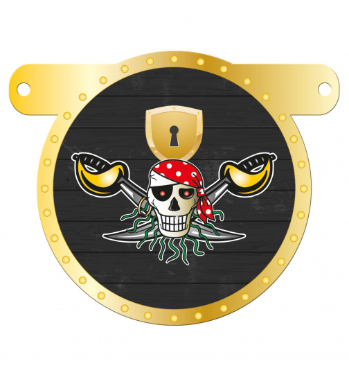 Roter Pirat Zwischenstück für Girlande