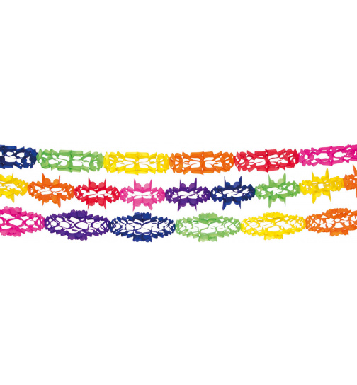 Papiergirlanden-Set 3-teilig - 4 Meter