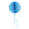 Baby Wabenfächerballon Rund Blau - 30cm