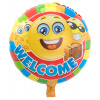 Willkommen zu Hause Emoji Ballon - 45 cm