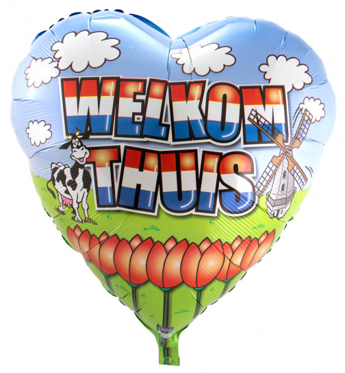 Willkommen zu Hause Ballon - 74 cm