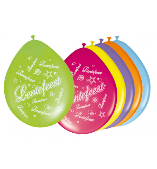 Frühlingsfest Ballons - 30m - 8 Stück