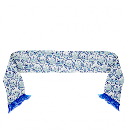 Schal typisch Holland Blau