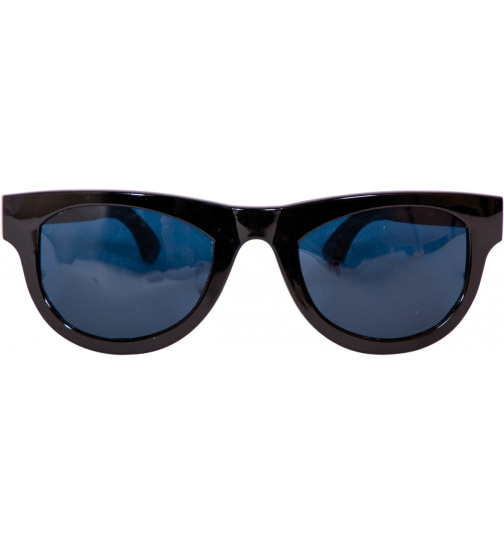 Brille XL Blues-Brothers-Stil Schwarz