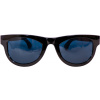 Brille XL Blues-Brothers-Stil Schwarz