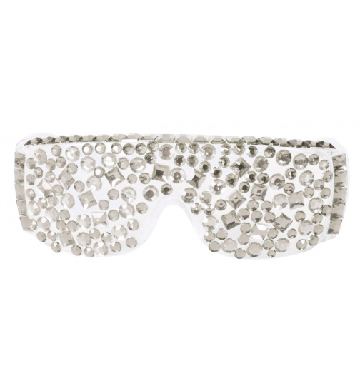 Brille Diamant Silber