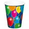 Pappbecher - Ballons - 250 ml - 8 Stück