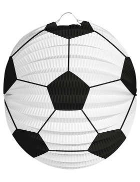 Lampion / Laterne Fußball Rund - 22 cm