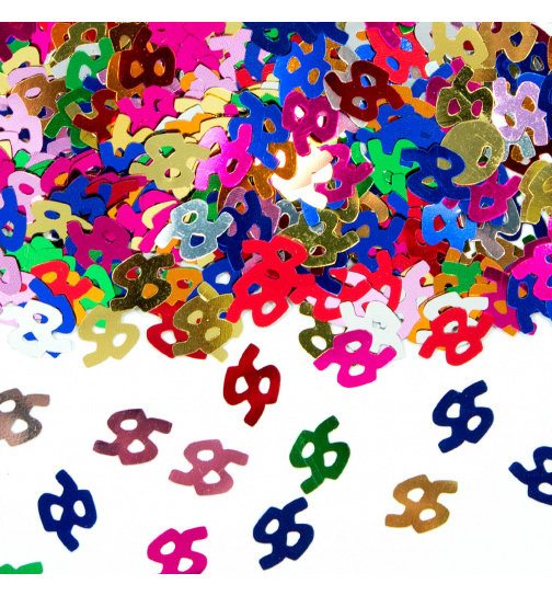 Streudeko / Tischkonfetti Ziffer / Zahl 95