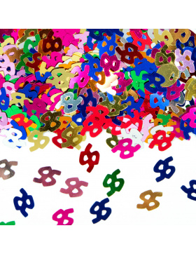 Streudeko / Tischkonfetti Ziffer / Zahl 95