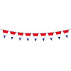 Wimpelkette Rot-Weiß-Blau - 10 Meter
