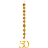 Goldhochzeit / 50. Geburtstag Hängedeko - 3 Stück
