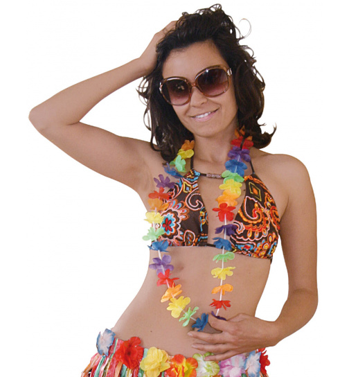 Blumenkette Hawaii Bunt