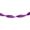 Girlande aus Krepppapier Lila - 24 Meter
