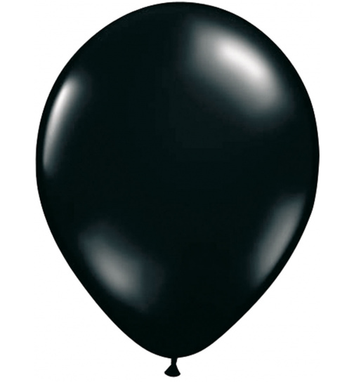 Schwarzer Ballon 30 cm - 100 Stück