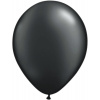 Schwarzer Ballon Metallic 30cm - 100 Stück