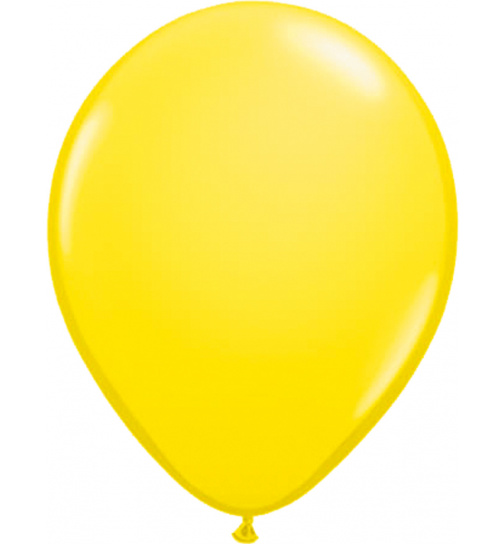 Gelbe Ballons 30cm - 100 Stück
